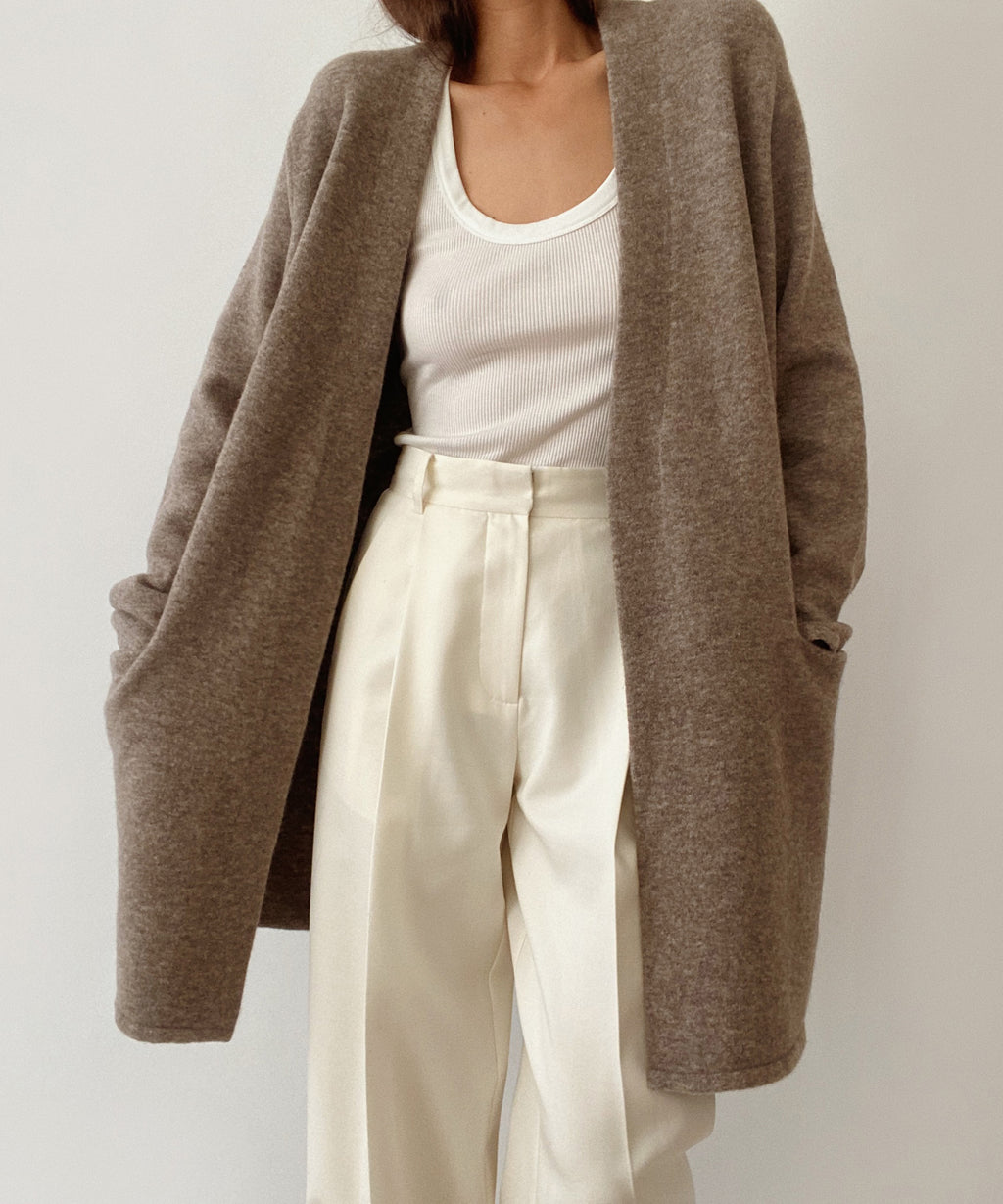 Manteau Long Avec Poches