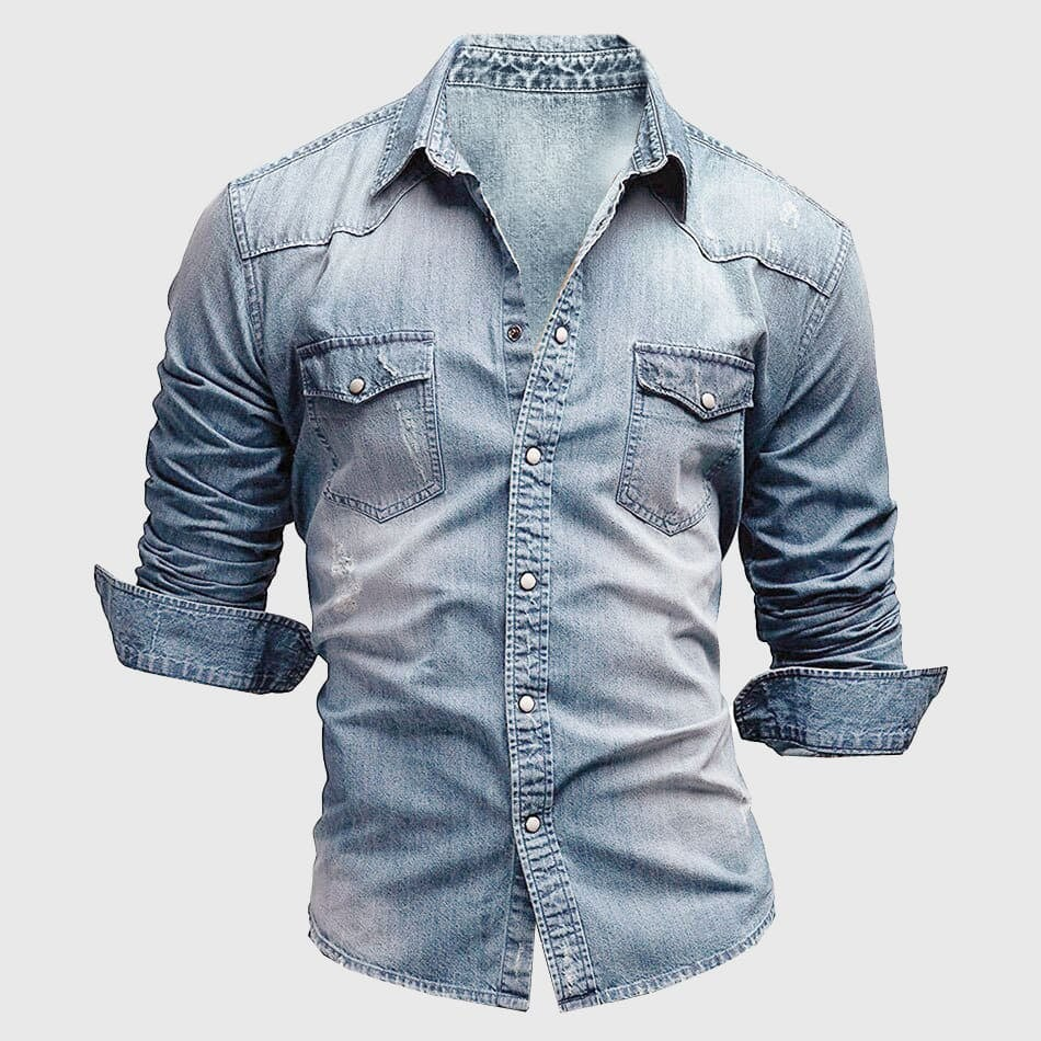 Valerio - Chemise En Denim Élégante