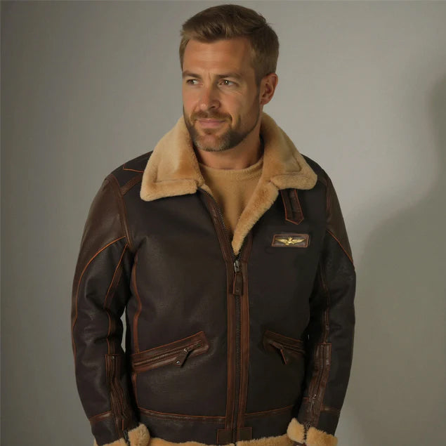 Anton - Veste De Pilote Élégante Pour Hommes