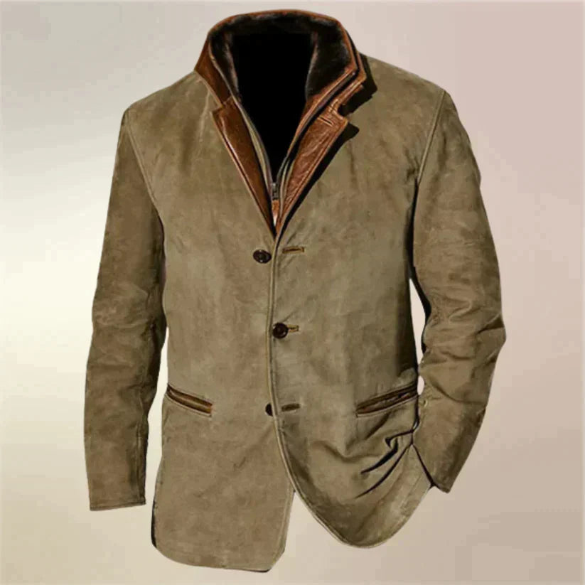 Lucas - Veste D'automne Vintage Pour Homme